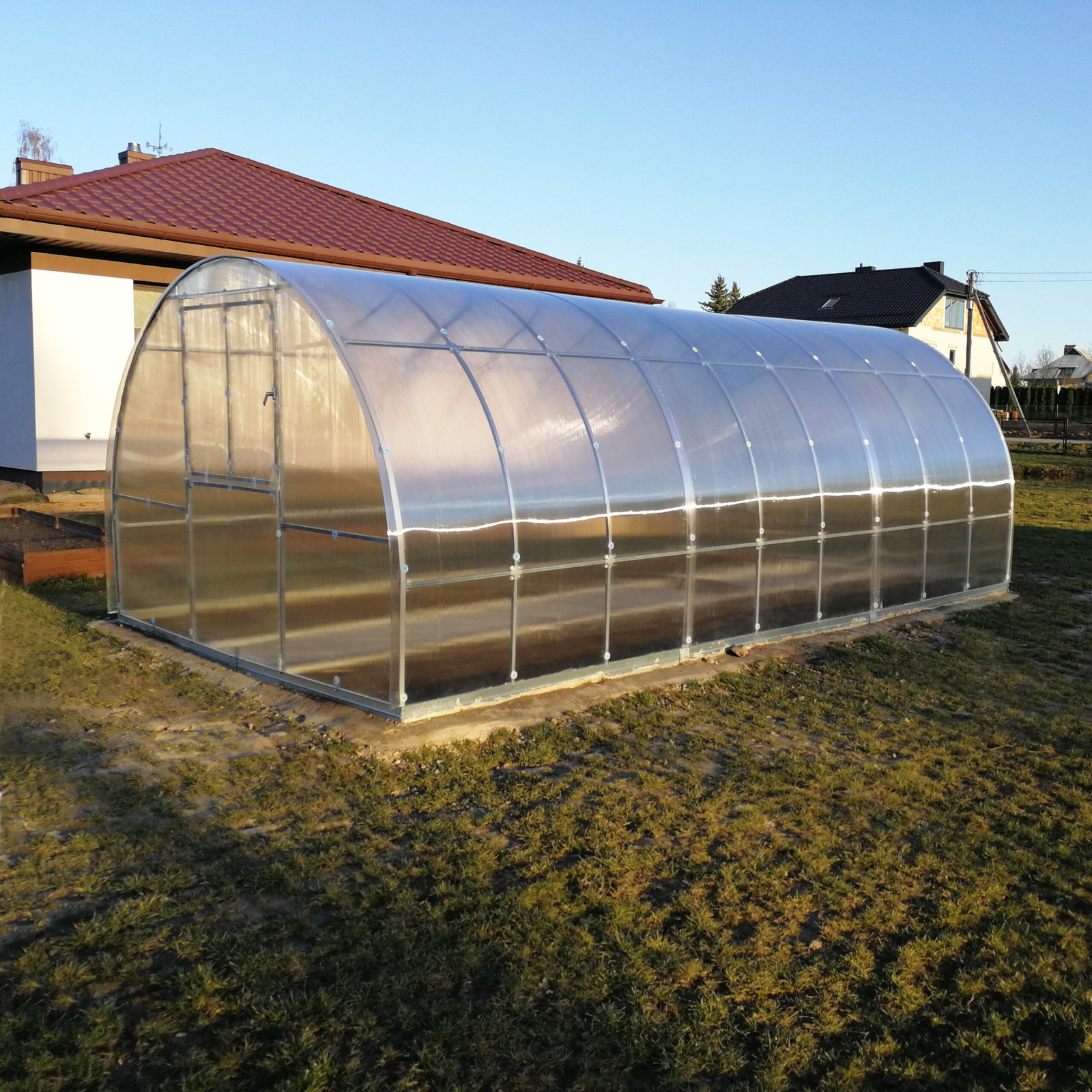 Polikarbonatinis Šiltnamis Klasika-Arkinis šonas – Smart Five, MB Polikarbonatinis Šiltnamis Klasika-Arkinis šonas