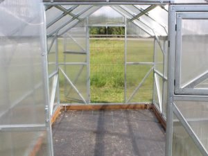 Šiltnamis clasic durys