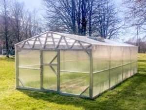 Šlaitininis šiltnamis GARANT (Plotis 6 m.)